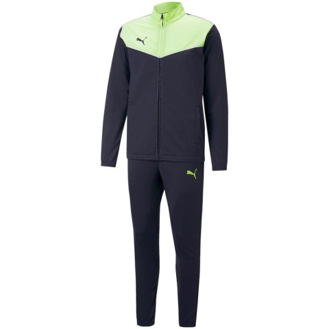 Puma Dres męski Puma individualRISE Tracksuit czarno-zielony 657534 47