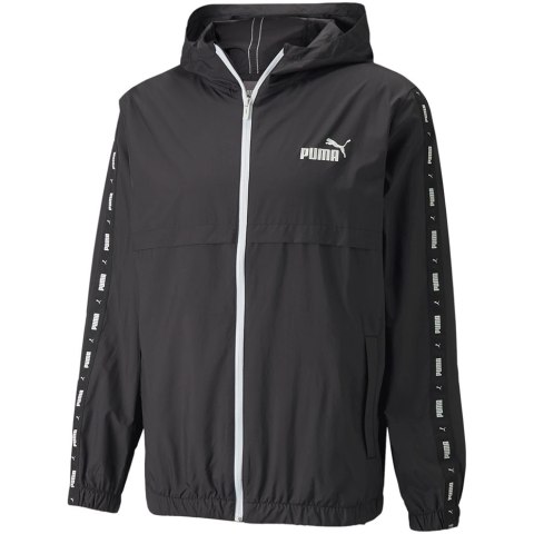 Puma Kurtka męska Puma ESS+TAPE Windbreaker czarna 847477 01