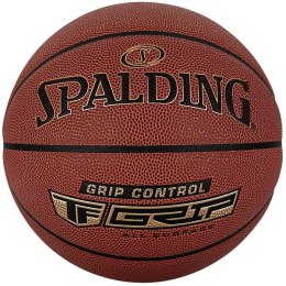 Spalding Piłka koszykowa Spalding Grip Control brązowa 76875Z