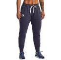Under Armour Spodnie damskie Under Armour Rival Fleece Jogger szare 1356416 558 Under Armour Spodnie damskie Under Armour Rival Fleece Jogger szare 1356416 558