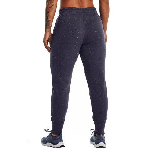 Under Armour Spodnie damskie Under Armour Rival Fleece Jogger szare 1356416 558 Under Armour Spodnie damskie Under Armour Rival Fleece Jogger szare 1356416 558