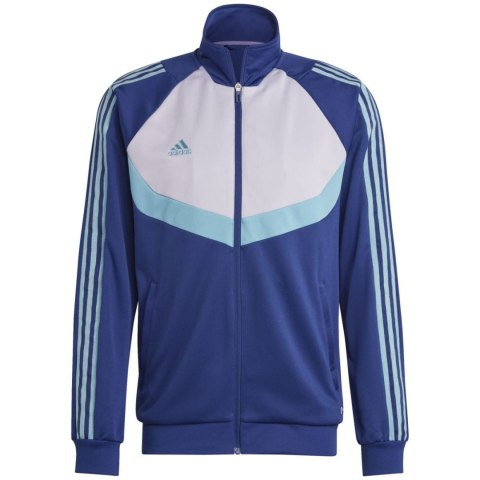 Adidas Bluza męska adidas Tiro niebiesko-biała HS7490