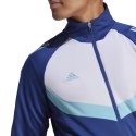 Adidas Bluza męska adidas Tiro niebiesko-biała HS7490