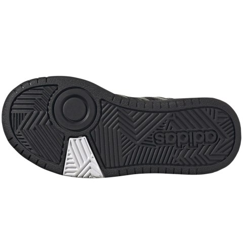 Adidas Buty dla dzieci adidas Hoops 3.0 K czarne GZ9671 Adidas Buty dla dzieci adidas Hoops 3.0 K czarne GZ9671