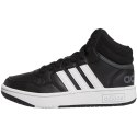 Adidas Buty dla dzieci adidas Hoops Mid czarne GW0402