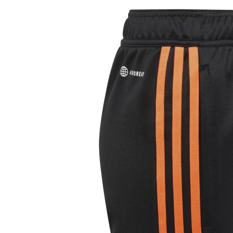 Adidas Spodnie dla dzieci adidas Tiro 23 Club Training czarno-pomarańczowe HZ0185 Adidas Spodnie dla dzieci adidas Tiro 23 Club Training czarno-pomarańczowe HZ0185
