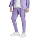 Adidas Spodnie męskie adidas Tiro fioletowe HS1034