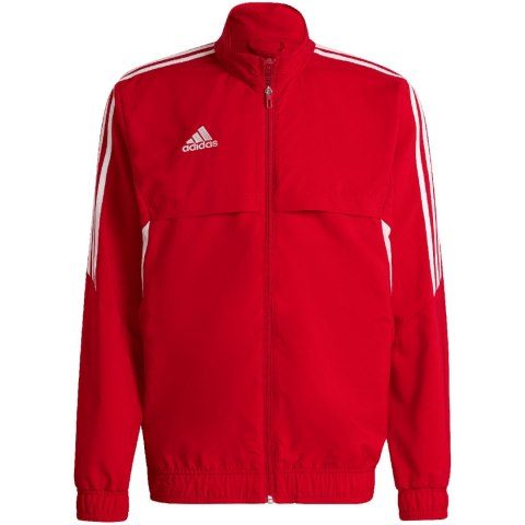 Adidas teamwear Bluza męska adidas Condivo 22 Presentation czerwona HA6238