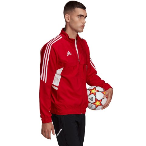 Adidas teamwear Bluza męska adidas Condivo 22 Presentation czerwona HA6238 Adidas teamwear Bluza męska adidas Condivo 22 Presentation czerwona HA6238