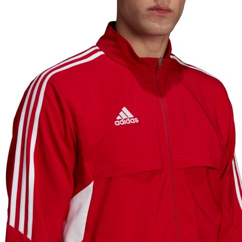Adidas teamwear Bluza męska adidas Condivo 22 Presentation czerwona HA6238 Adidas teamwear Bluza męska adidas Condivo 22 Presentation czerwona HA6238