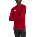 Adidas teamwear Bluza męska adidas Tiro 23 Competition Crew czerwona HI4709