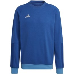 Adidas teamwear Bluza męska adidas Tiro 23 Competition Crew niebieska HU1325