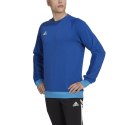 Adidas teamwear Bluza męska adidas Tiro 23 Competition Crew niebieska HU1325