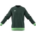 Adidas teamwear Bluza męska adidas Tiro 23 Competition Crew zielona HU1324