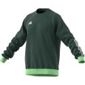 Adidas teamwear Bluza męska adidas Tiro 23 Competition Crew zielona HU1324