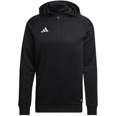 Adidas teamwear Bluza męska adidas Tiro 23 Competition Hoodie czarna HE5648