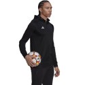 Adidas teamwear Bluza męska adidas Tiro 23 Competition Hoodie czarna HE5648