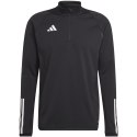 Adidas teamwear Bluza męska adidas Tiro 23 Competition Training Top czarna HK7644