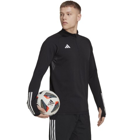 Adidas teamwear Bluza męska adidas Tiro 23 Competition Training Top czarna HK7644 Adidas teamwear Bluza męska adidas Tiro 23 Competition Training Top czarna HK7644