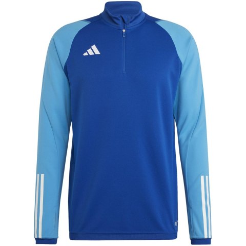 Adidas teamwear Bluza męska adidas Tiro 23 Competition Training Top niebieska HU1309