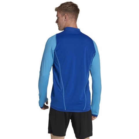 Adidas teamwear Bluza męska adidas Tiro 23 Competition Training Top niebieska HU1309 Adidas teamwear Bluza męska adidas Tiro 23 Competition Training Top niebieska HU1309