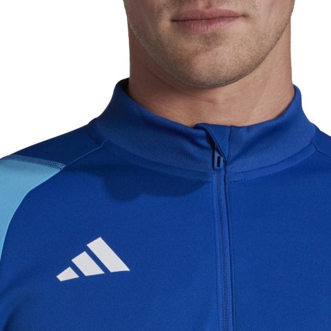 Adidas teamwear Bluza męska adidas Tiro 23 Competition Training Top niebieska HU1309 Adidas teamwear Bluza męska adidas Tiro 23 Competition Training Top niebieska HU1309