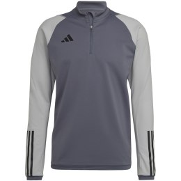 Adidas teamwear Bluza męska adidas Tiro 23 Competition Training Top szara HU1316