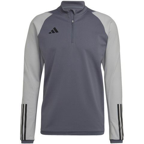 Adidas teamwear Bluza męska adidas Tiro 23 Competition Training Top szara HU1316