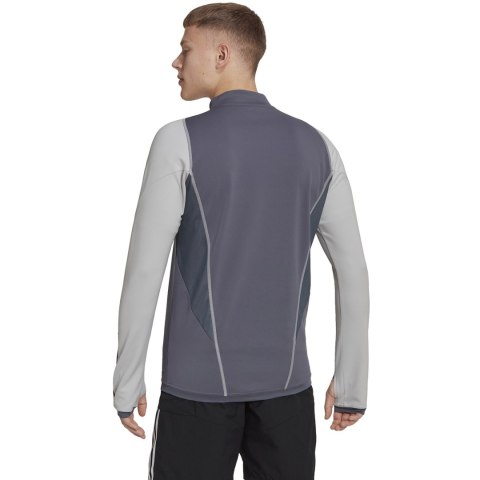 Adidas teamwear Bluza męska adidas Tiro 23 Competition Training Top szara HU1316 Adidas teamwear Bluza męska adidas Tiro 23 Competition Training Top szara HU1316