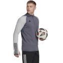 Adidas teamwear Bluza męska adidas Tiro 23 Competition Training Top szara HU1316