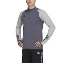 Adidas teamwear Bluza męska adidas Tiro 23 Competition Training Top szara HU1316