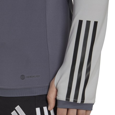 Adidas teamwear Bluza męska adidas Tiro 23 Competition Training Top szara HU1316 Adidas teamwear Bluza męska adidas Tiro 23 Competition Training Top szara HU1316