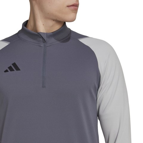 Adidas teamwear Bluza męska adidas Tiro 23 Competition Training Top szara HU1316 Adidas teamwear Bluza męska adidas Tiro 23 Competition Training Top szara HU1316