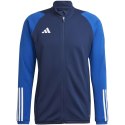 Adidas teamwear Bluza męska adidas Tiro 23 Competition Training granatowo-niebieska HK7649