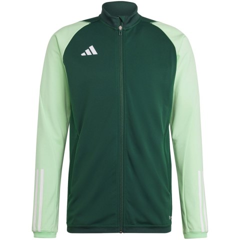 Adidas teamwear Bluza męska adidas Tiro 23 Competition Training zielona HU1303