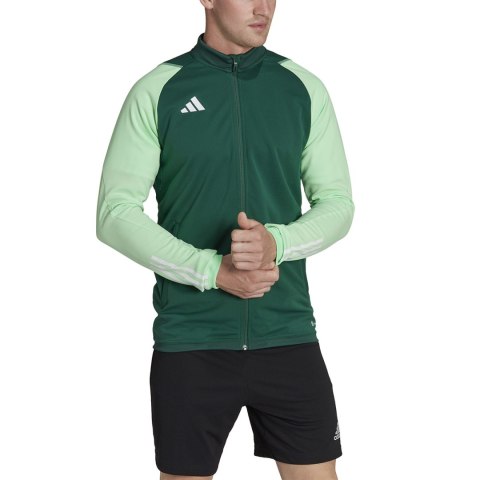 Adidas teamwear Bluza męska adidas Tiro 23 Competition Training zielona HU1303 Adidas teamwear Bluza męska adidas Tiro 23 Competition Training zielona HU1303
