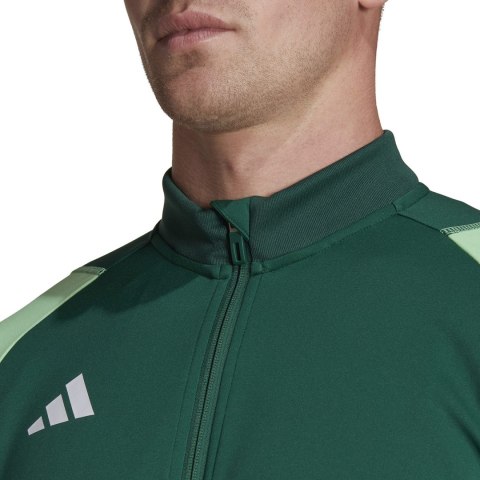 Adidas teamwear Bluza męska adidas Tiro 23 Competition Training zielona HU1303 Adidas teamwear Bluza męska adidas Tiro 23 Competition Training zielona HU1303