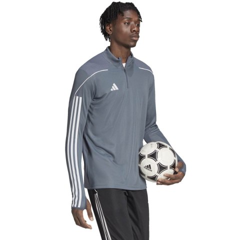 Adidas teamwear Bluza męska adidas Tiro 23 League Training Top szara HS0329 Adidas teamwear Bluza męska adidas Tiro 23 League Training Top szara HS0329