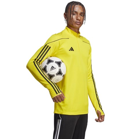 Adidas teamwear Bluza męska adidas Tiro 23 League Training Top żółta IB8476 Adidas teamwear Bluza męska adidas Tiro 23 League Training Top żółta IB8476