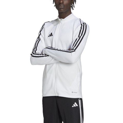 Adidas teamwear Bluza męska adidas Tiro 23 League Training Track Top biała HS3501 Adidas teamwear Bluza męska adidas Tiro 23 League Training Track Top biała HS3501