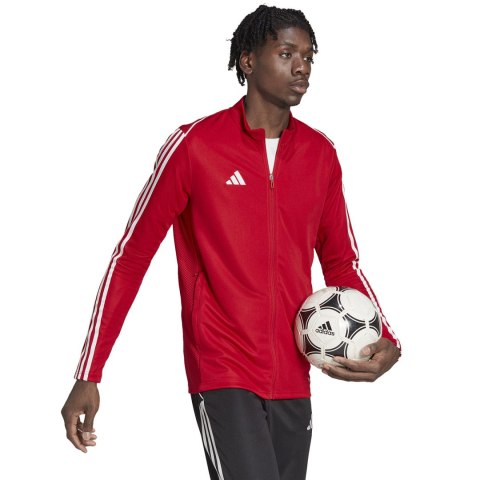 Adidas teamwear Bluza męska adidas Tiro 23 League Training Track Top czerwona HS3502 Adidas teamwear Bluza męska adidas Tiro 23 League Training Track Top czerwona HS3502