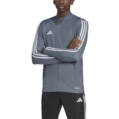 Adidas teamwear Bluza męska adidas Tiro 23 League Training Track Top szara HS3504 Adidas teamwear Bluza męska adidas Tiro 23 League Training Track Top szara HS3504
