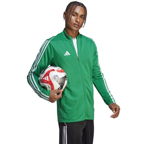 Adidas teamwear Bluza męska adidas Tiro 23 League Training Track Top zielona IC7875 Adidas teamwear Bluza męska adidas Tiro 23 League Training Track Top zielona IC7875