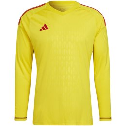 Adidas teamwear Koszulka bramkarska męska adidas Tiro 23 Competition Long Sleeve żółta HK7696