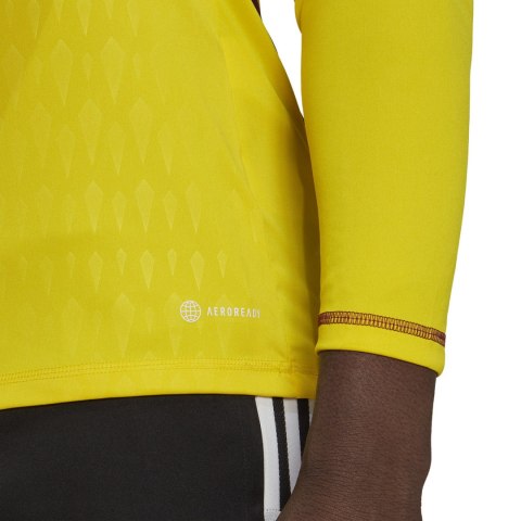 Adidas teamwear Koszulka bramkarska męska adidas Tiro 23 Competition Long Sleeve żółta HK7696 Adidas teamwear Koszulka bramkarska męska adidas Tiro 23 Competition Long Sleeve żółta HK7696