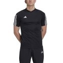 Adidas teamwear Koszulka męska adidas Tiro 23 Competition Jersey czarna HK7638