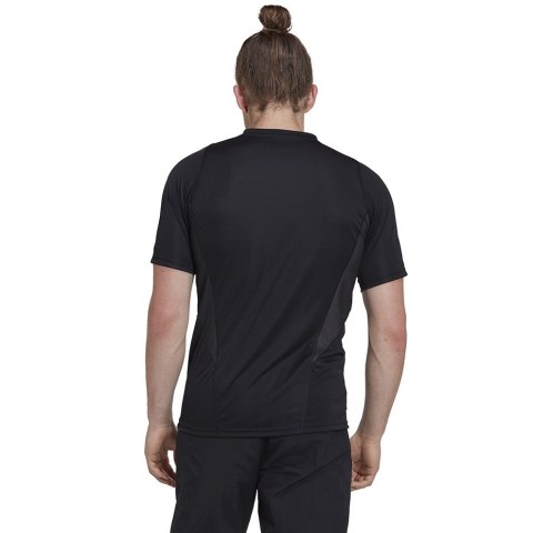 Adidas teamwear Koszulka męska adidas Tiro 23 Competition Jersey czarna HK7638 Adidas teamwear Koszulka męska adidas Tiro 23 Competition Jersey czarna HK7638