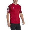 Adidas teamwear Koszulka męska adidas Tiro 23 Competition Jersey czerwona HE5661