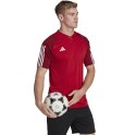 Adidas teamwear Koszulka męska adidas Tiro 23 Competition Jersey czerwona HE5661