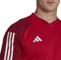 Adidas teamwear Koszulka męska adidas Tiro 23 Competition Jersey czerwona HE5661